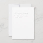 Lente Aquarel & Potlood Loof 'Save The Date' Save The Date (Achterkant)