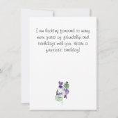 Lente Aquarel Veldbloemen Gefeliciteerd (Achterkant)
