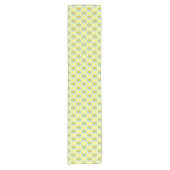 Lente Baby Chick Pattern Schattige Land Korte Tafelloper (Voorkant)