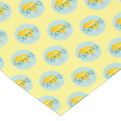 Lente Baby Chick Pattern Schattige Land Korte Tafelloper (Hoek)