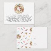 Lente Baby | Geen invoegsel van de Vertoning van d Informatiekaartje (Voorkant / Achterkant)