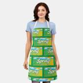 Lente Banner Bord Schort (Gedragen)