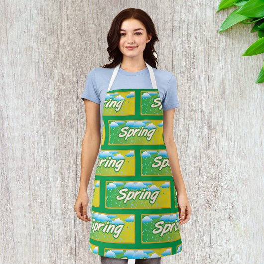 Lente Banner Bord Schort