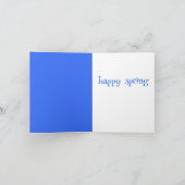 lente bedankkaart (Binnen)