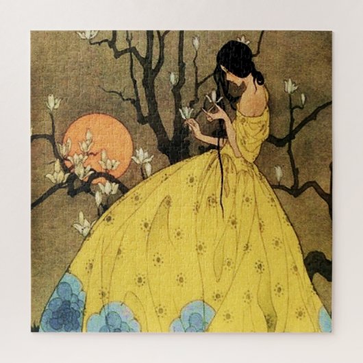 “Lente belofte” door Marjorie Miller Legpuzzel (Verticaal)