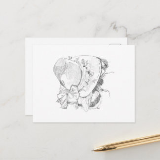 Lente Bij Ansichtkaart Briefkaart