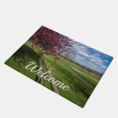 Lente bij Rivercut Welkom Deurmat (Schuin)