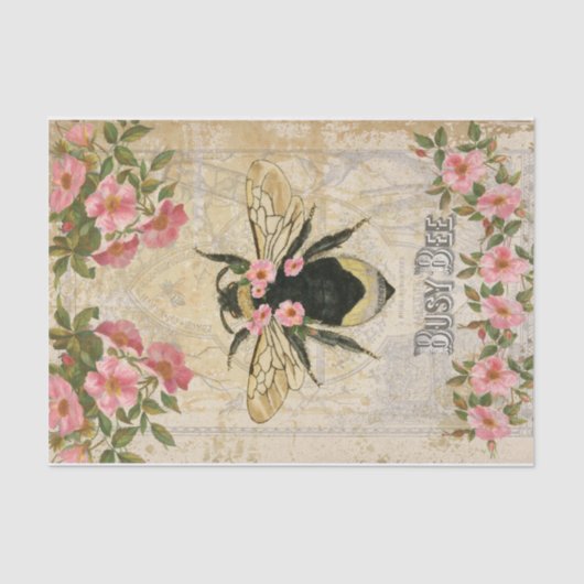 Lente bij tissuepapier (Voorkant)