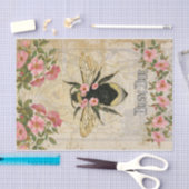 Lente bij tissuepapier (Craft)