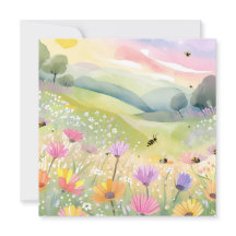 Lente Bijen Bloemvelden | Bloemrijke Kleurrijke Na