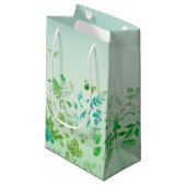 Lente bladeren klein cadeauzakje (Voorkant Gekanteld)