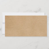 Lente Bladeren Rustieke Kraft Cadeaubon (Achterkant)