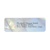 Lente-bloei-adreslabel Etiket (Voorkant)