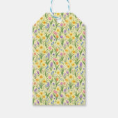 Lente Bloei Barst Patroon Cadeaulabel (Voorkant)