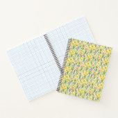Lente Bloei Barst Patroon Notitieboek (Binnen)
