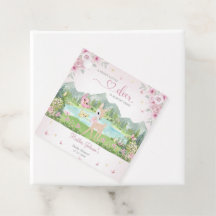 Lente Bloei en Vlinders Herten Baby Shower
