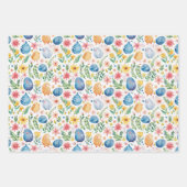 Lente Bloei Pasen 3 Inpakpapier Vel (Voorkant)
