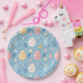 Lente Bloei Pasen 8 Papieren Bordje (Feest)