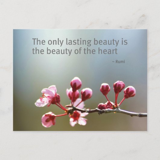 Lente bloeit schoonheid briefkaart (Voorkant)