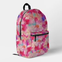 Lente Bloem Abstract Roze + Gepersonaliseerd