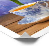 Lente Bloem Arrangement Daffodils Tulpen Art Poster (Hoek)