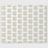Lente Bloem Bruidsfeest  Cadeaupapier (Vlak)