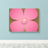 Lente Bloem Canvas Afdruk (Insitu (Houten vloer))