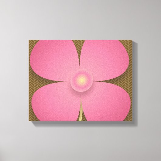 Lente Bloem Canvas Afdruk (Voorkant)