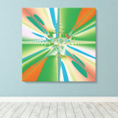 Lente Bloem Canvas Afdruk (Insitu (Houten vloer))
