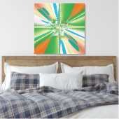 Lente Bloem Canvas Afdruk (Insitu (Slaapkamer))