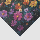 Lente Bloem en Boom landschap Tissuepapier (Detail)