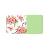 lente Bloem Etiket (Voorkant)