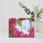 Lente Bloem Fotografie Briefkaart (Staand voorkant)