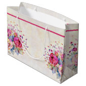 Lente bloem groot cadeauzakje (Achterkant Gekanteld)