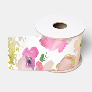 Lente Bloem Kleurrijk Gelukkig Multi Gebruik Grosgrain Lint