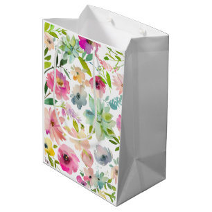 Lente Bloem Kleurrijk Gelukkig Multi Gebruik Medium Cadeauzakje