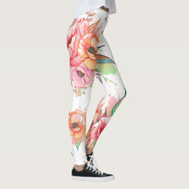 lente bloem leggings