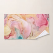 LENTE BLOEM MARMEREN WERVELING BADKAMER HANDDOEK S (Handdoek)