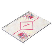 Lente bloem notebook notitieboek (Linkerzijde)