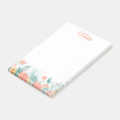 Lente Bloem Noten Post-it® Notes (Schuin)