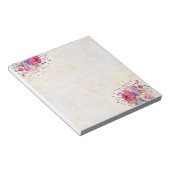 Lente bloem notitieblok (Schuin)