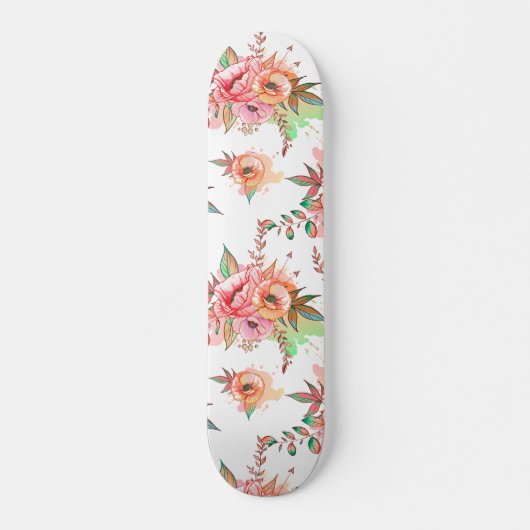 lente Bloem Persoonlijk Skateboard (Voorkant)
