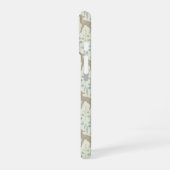 Lente Bloem Reekalfjes Patroon iPhone 16 Hoesje (Linkerkant)