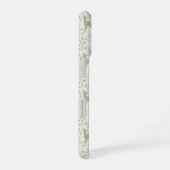 Lente Bloem Reekalfjes Patroon iPhone 16 Hoesje (Rechterkant)