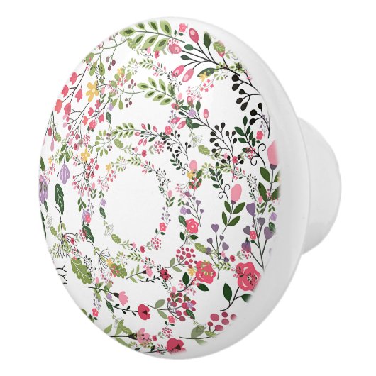 Lente Bloem Ring Keramische La Pull Knop (Rechts)