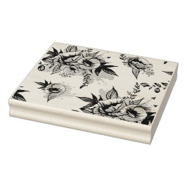 lente Bloem Rubberstempel