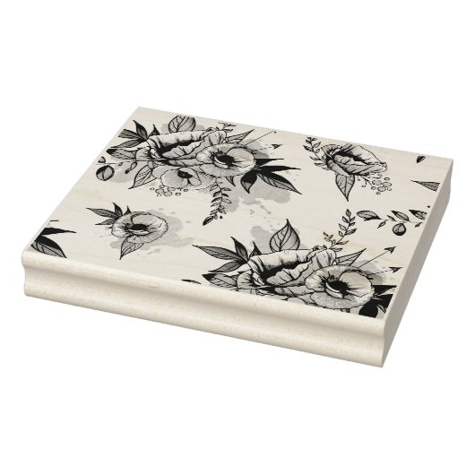 lente Bloem Rubberstempel (Stempel)