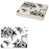 lente Bloem Rubberstempel (Gestempeld)