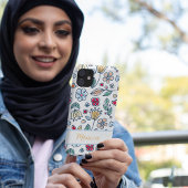 Lente bloem scandinavische stijl aangepaste naam Case-Mate iPhone case