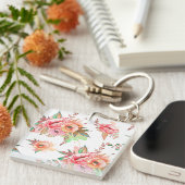 lente Bloem Sleutelhanger (Voorkant Rechts)